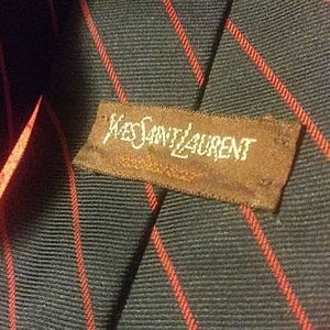 Vintage yves Saint Lauurent ysl tie neckwear